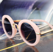 Round frame sunglasses