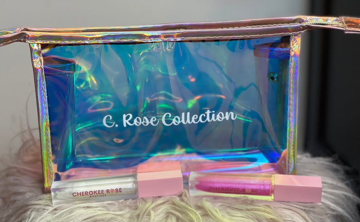 C.Rose cosmetic bag